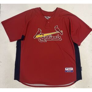 Majestic Red Cardinals Jersey